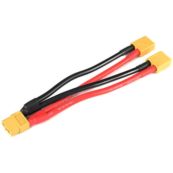 Power Y-Lead Parallel XT-60 12AWG Silicone Wire 12cm GFORCE