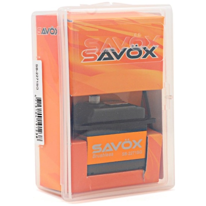 Servo HV Digital Brushless Speed (0.06s 20kg) Steel Gear Savox - Image 2