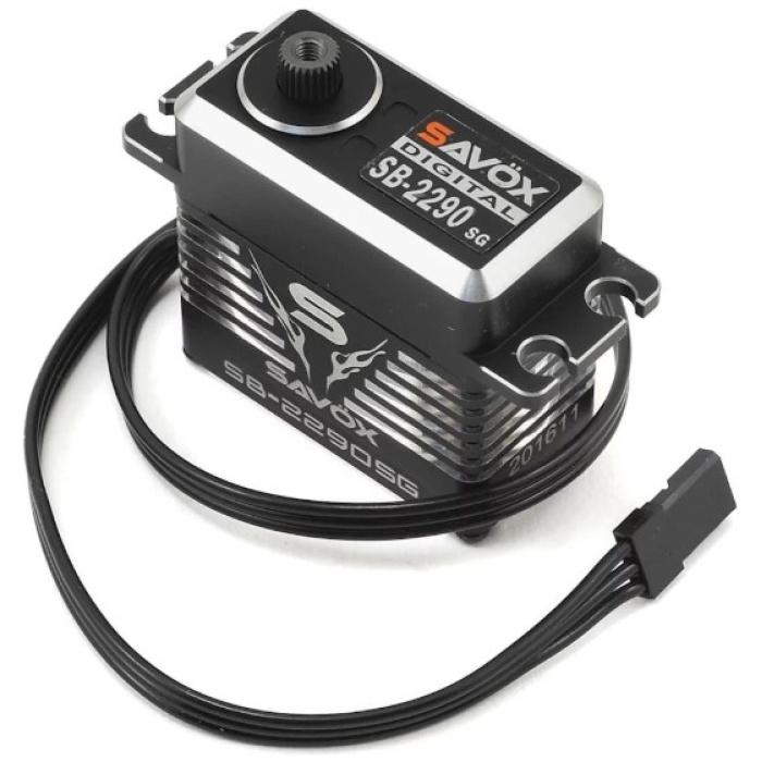 Servo HV 0.11s 65Kg Brushless Monster Torque Black Edition Steel Gear Savox - Image 1