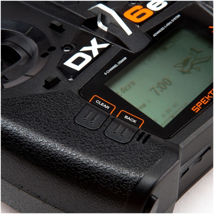 Rádio DX6e 6 canais 2.4 GHz DSMX com AR620 SPEKTRUM - Image 3