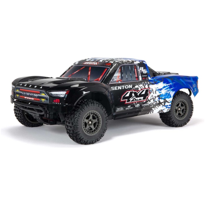 SENTON 1/10 4WD 3S BLX Brushless Short Course Truck RTR Blue ARRMA - Image 1