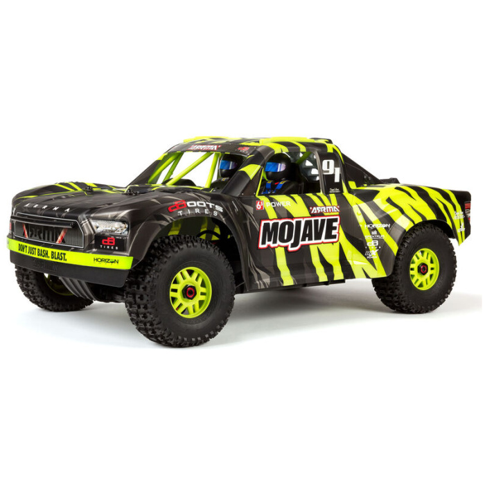 1/7 Mojave 6S V2 4WD BlX Desert Truck Spektrum Firma RTR Green ARRMA - Image 1