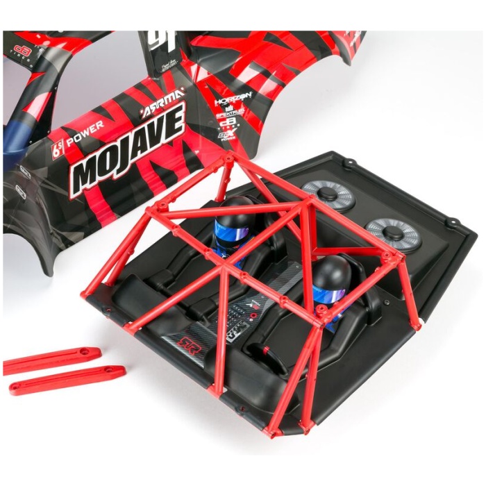 1/7 Mojave 6S V2 4WD BlX Desert Truck Spektrum Firma RTR Red ARRMA - Image 10