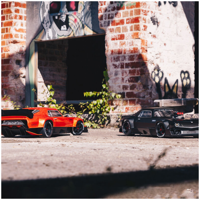 Felony 1/7 Brushless 6S All-Road Muscle Car 4WD RTR Orange ARRMA - Image 7