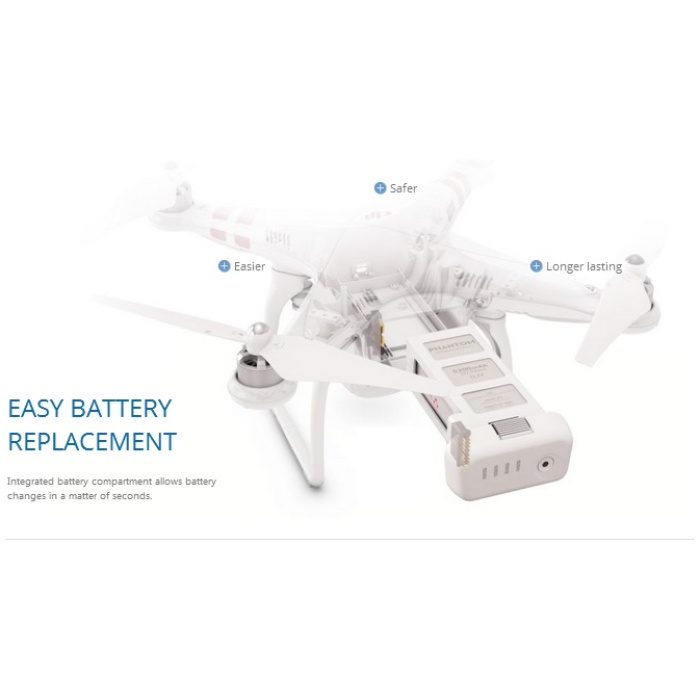 Bateria Phantom Vision 2 11.1v 5200mAh DJI - Image 2