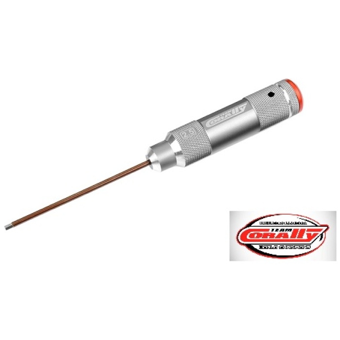 Chave Hex. Alu 2.5mm Professional Sextavada TEAM CORALLY - Image 1