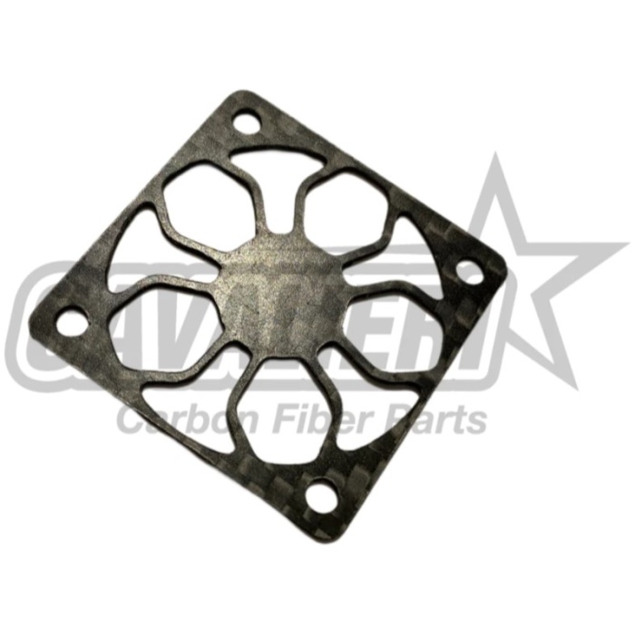 Carbon Fan Cover 40x40mm Cavalieri - Image 1