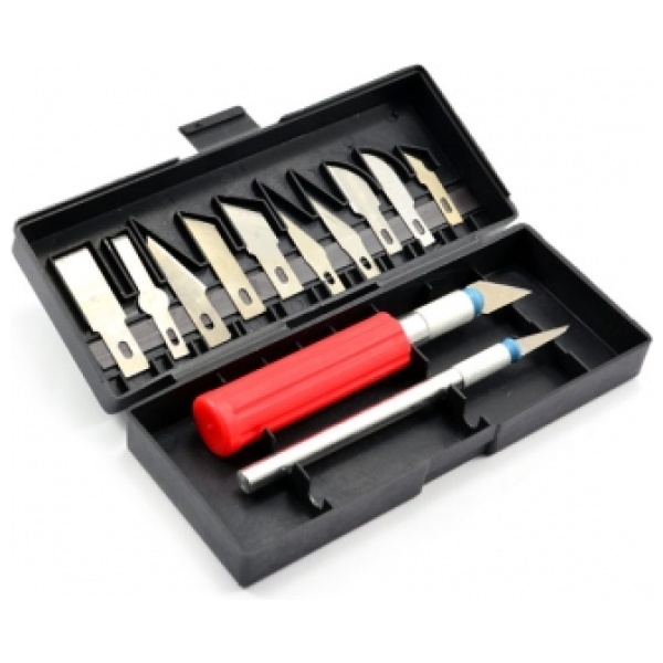 Hobbyist Knife Set 3 Knife Handles 13 Blades SMART RC PARTS