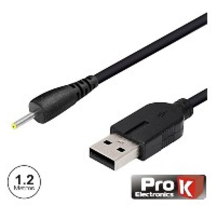 Cabo USB 3.0 Tipo A Macho/DC3x1.1mm PRO K - Image 1
