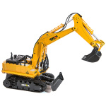 Escavadora 1/16 2.4GHz 11Ch c/ Balde e Pá RTR Huina