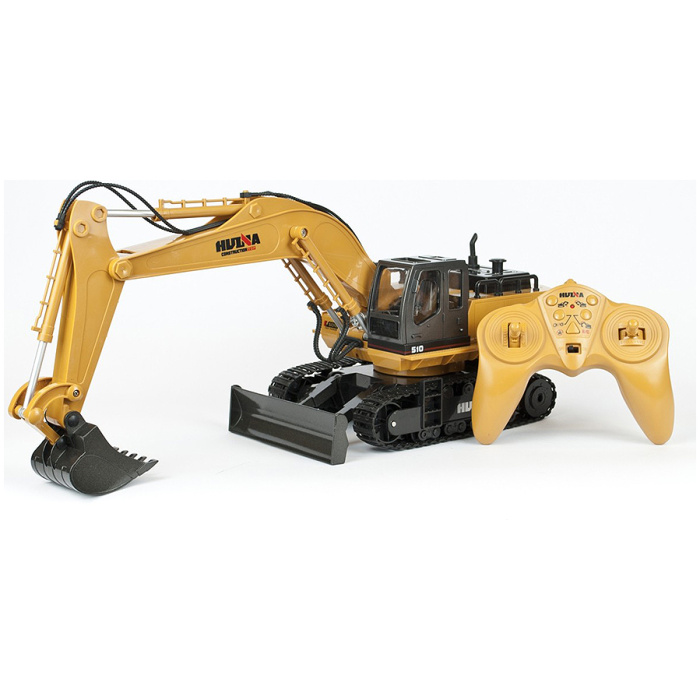 Escavadora 1/16 2.4GHz 11Ch c/ Balde e Pá RTR Huina - Image 2