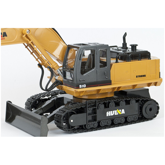 Escavadora 1/16 2.4GHz 11Ch c/ Balde e Pá RTR Huina - Image 4