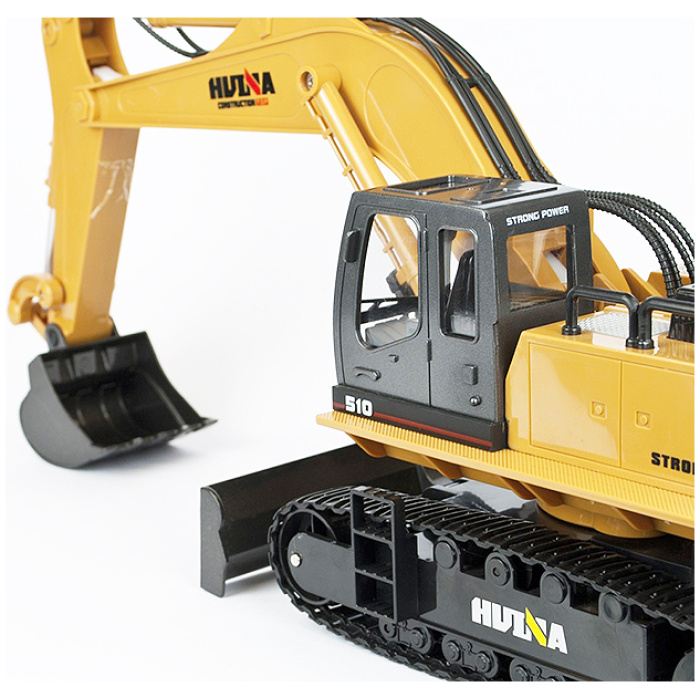 Escavadora 1/16 2.4GHz 11Ch c/ Balde e Pá RTR Huina - Image 5