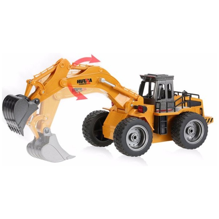 Escavadora 1/18 2.4GHz 6Ch c/ Balde 1530 RTR Huina - Image 2