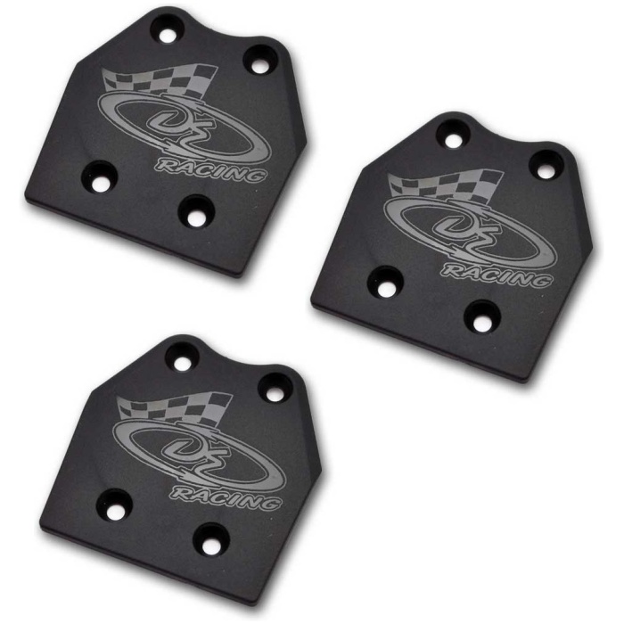 Rear Skid Plates XD "Extreme Duty" (3) HB e HPI DE Racing - Image 1