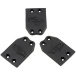 Rear Skid Plates XD "Extreme Duty" (3) OFNA HOBAO SC DE Racing