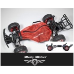 Traxxas SLASH 2WD Protection Cover RED Dusty Motors