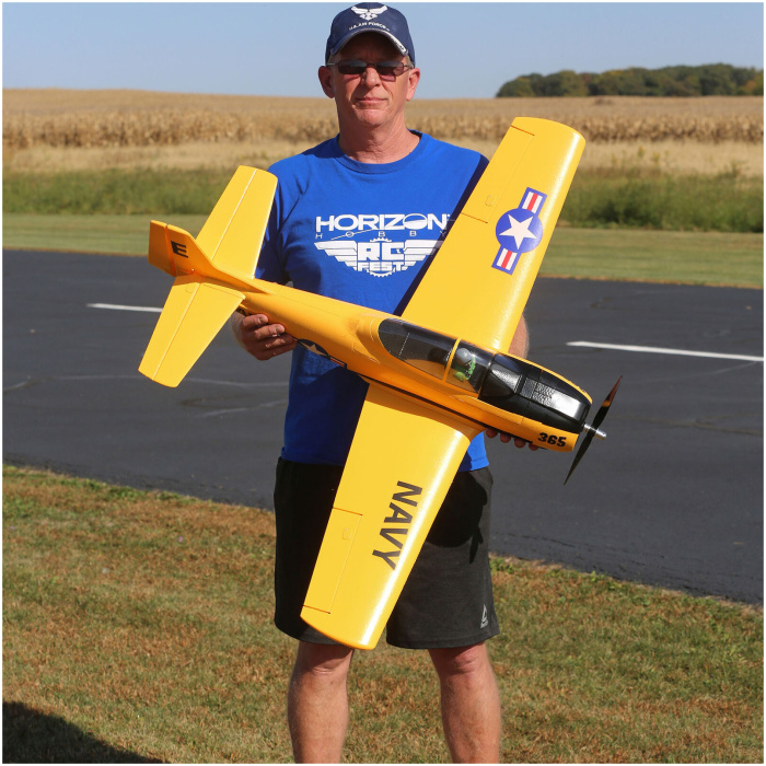 T-28 Trojan 1.1m BNF Basic AS3X SAFE E-Flite - Image 4