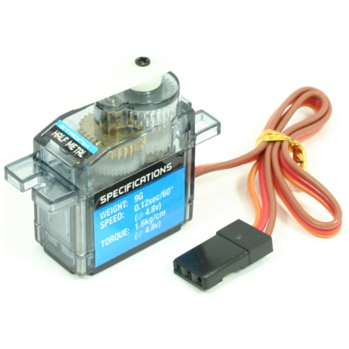 Micro Servo 9G 1.6kg 0.12s w/ Half Metal Etronix - Image 1