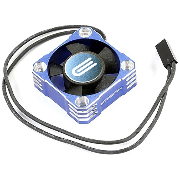 Aluminum Cooling Fan 28000 Rpm 30X30mm JST Plug Blue ETRONIX - Image 1