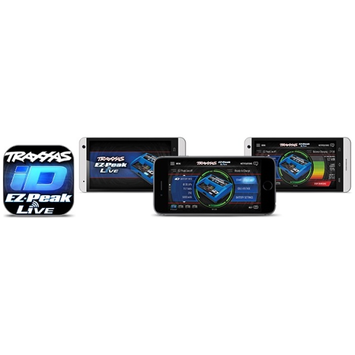 Combo Carregador EZ Peak LIVE ID 12A 100Watt + 2x Baterias LiPo 4S 14.8V 6700mAh 25C Traxxas - Image 2