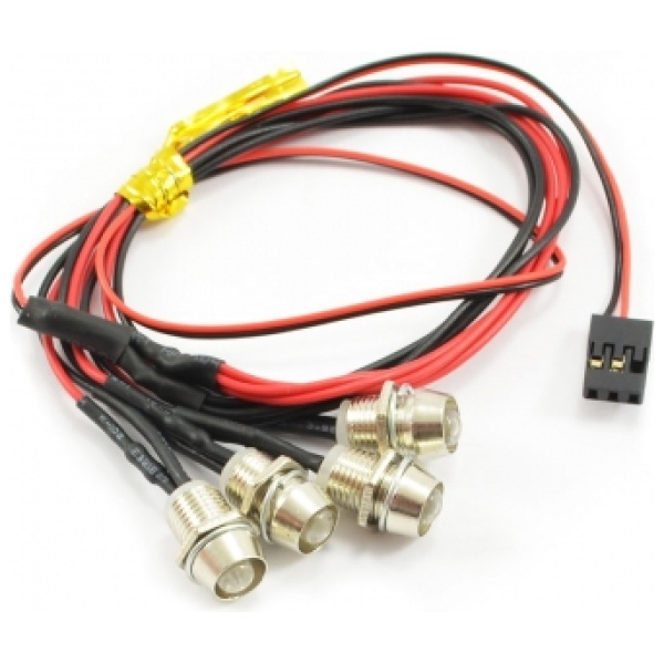 LED Light White (4 LED) Headlights FASTRAX