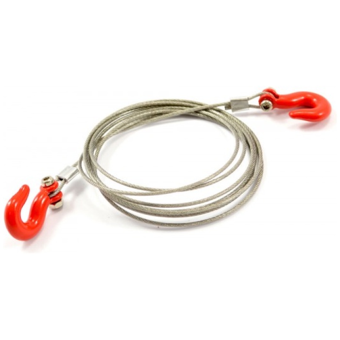 METAL HOOK & STEEL WIRE ROPE SET 1100MM FASTRAX - Image 1