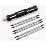 12-Size Multi Driver Set 2xPH 2xSLOT Metric Imperial Hex Fastrax