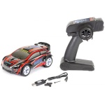 Hooligan JNR 1/28 RTR Rally Car Red FTX - Image 2