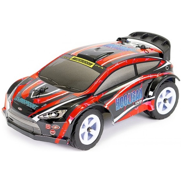 Hooligan JNR 1/28 RTR Rally Car Red FTX - Image 8