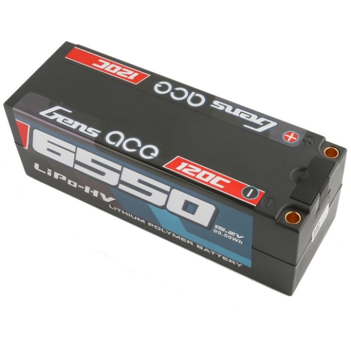 Bateria 6550Mah 15.2V HV 120C 4S1P Hardcase Lipo Molex GENS ACE - Image 2