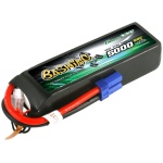 Bateria 5000mAh 14.8V 60C LiPO 4S Pack EC5 Plug Bashing Series Gens Ace