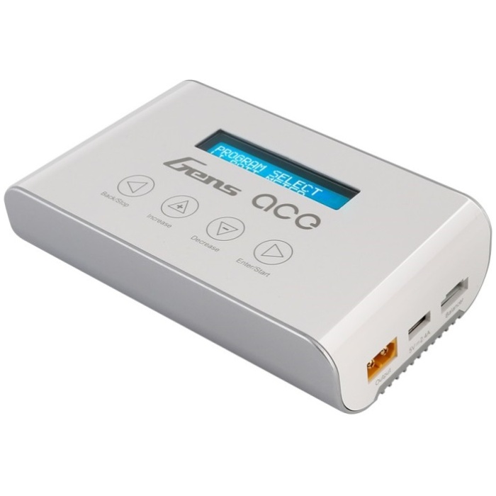 Combo Baterias 2x 5000mAh 11.1V 60C LiPO 3S EC5 + Carregador Imars III Smart Balance RC Gens Ace - Image 3