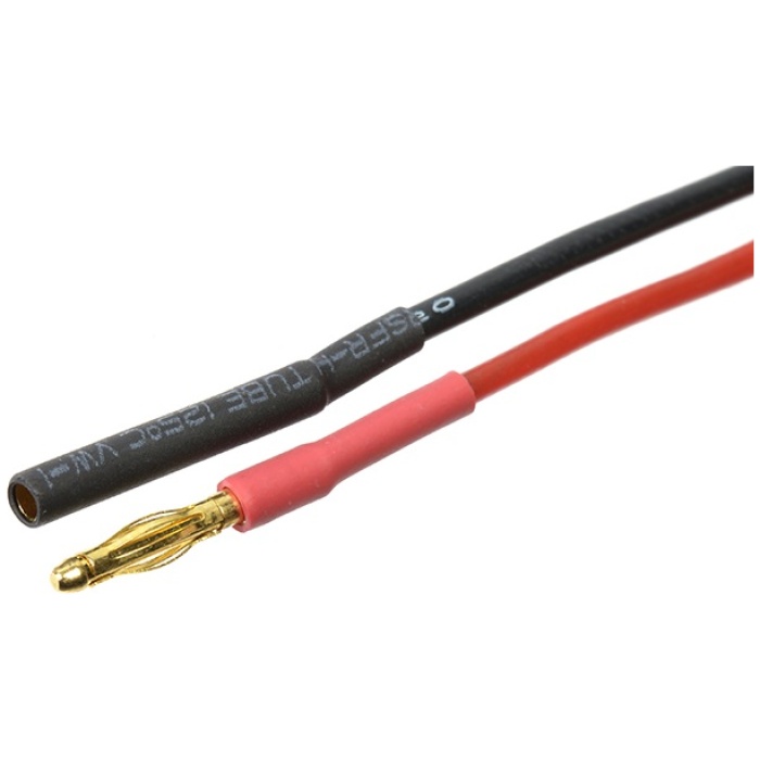 Connector w/ Lead 2.0mm Gold Plated 20AWG 10cm GFORCE - Image 2