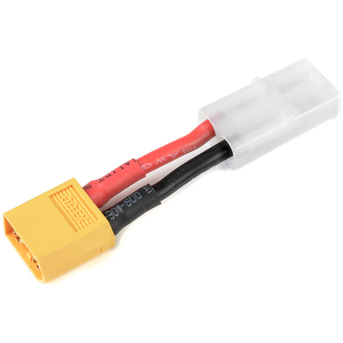 Power Adapter Lead Tamiya Plug XT-60 Plug 14AWG Silicone Wire Revtec - Image 2