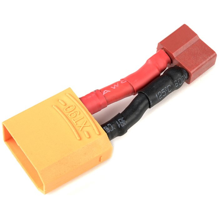 Power Adapter Lead Deans Plug XT-90 Plug 12AWG Silicone Wire GForce - Image 2