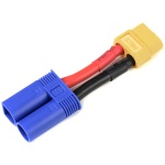Power Adapter Lead EC-5 Plug XT-60 Socket 12AWG Silicone Wire GFORCE - Image 2