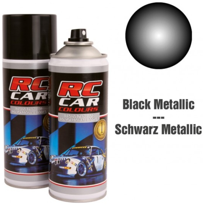 Tinta Spray PRETO METALIZADO 935 RC Car Colors - Image 1