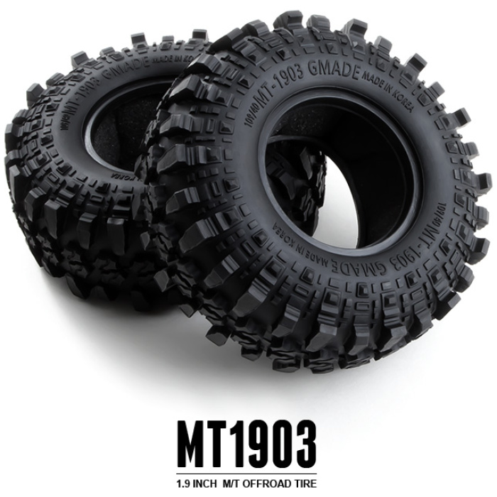Pneus MT 1903 1.9" inch Off-Road Tires (2) GMADE - Image 1