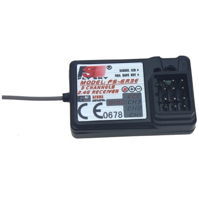 Receptor RX 2.4Ghz 3 Canais FlySky - Image 1
