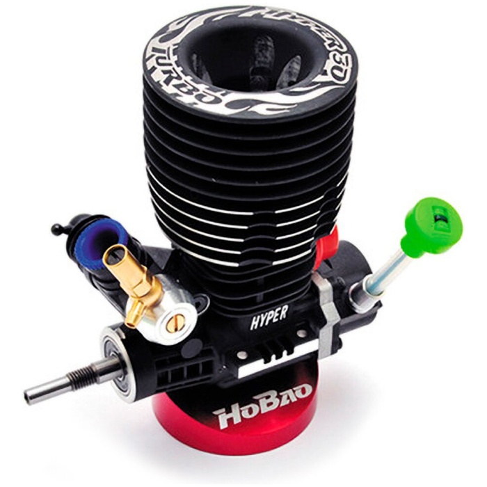 Motor Hyper .30 5.0cc Turbo Pull Start Nitro Engine V2 Hobao - Image 1