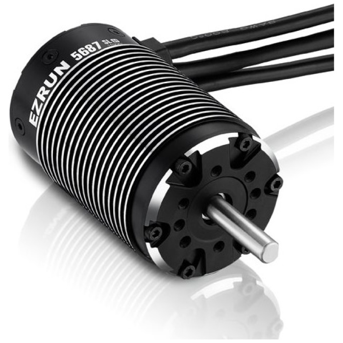 Ezrun SL-5687 1100kV Motor Brushless 8.0mm 1/5 e 1/6 Hobbywing - Image 4