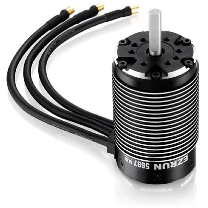 Ezrun SL-5687 1100kV Motor Brushless 8.0mm 1/5 e 1/6 Hobbywing - Image 2