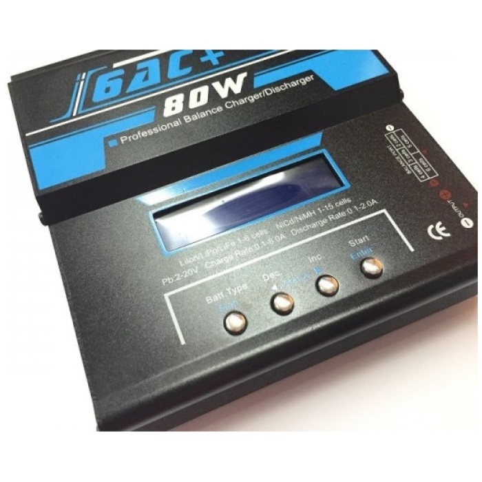 Carregador Professional Universal I6AC+ 80W BL RPM/SERVO TESTER IPower - Image 3