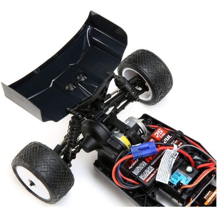 1/16 Mini-B 2WD Buggy Brushed RTR Yellow White LOSI - Image 2