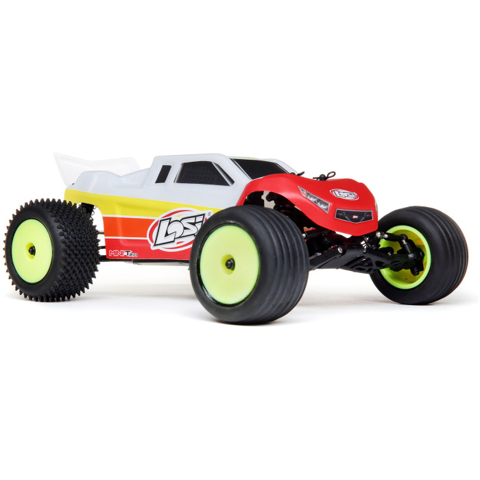 1/18 Mini-T 2.0 2WD Stadium Truck Brushless Red RTR LOSI - Image 1
