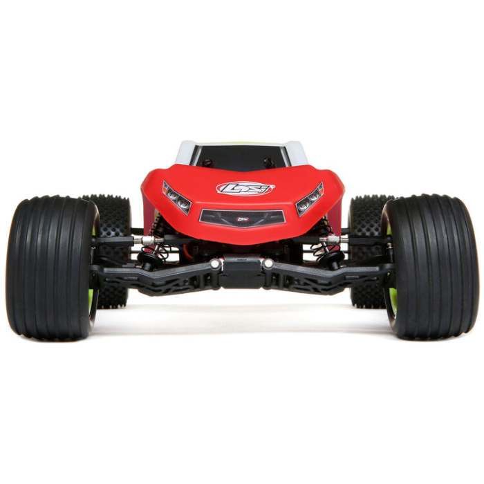 1/18 Mini-T 2.0 2WD Stadium Truck Brushless Red RTR LOSI - Image 3