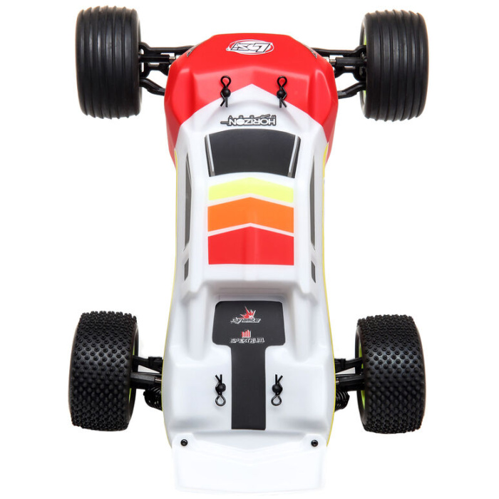 1/18 Mini-T 2.0 2WD Stadium Truck Brushless Red RTR LOSI - Image 2