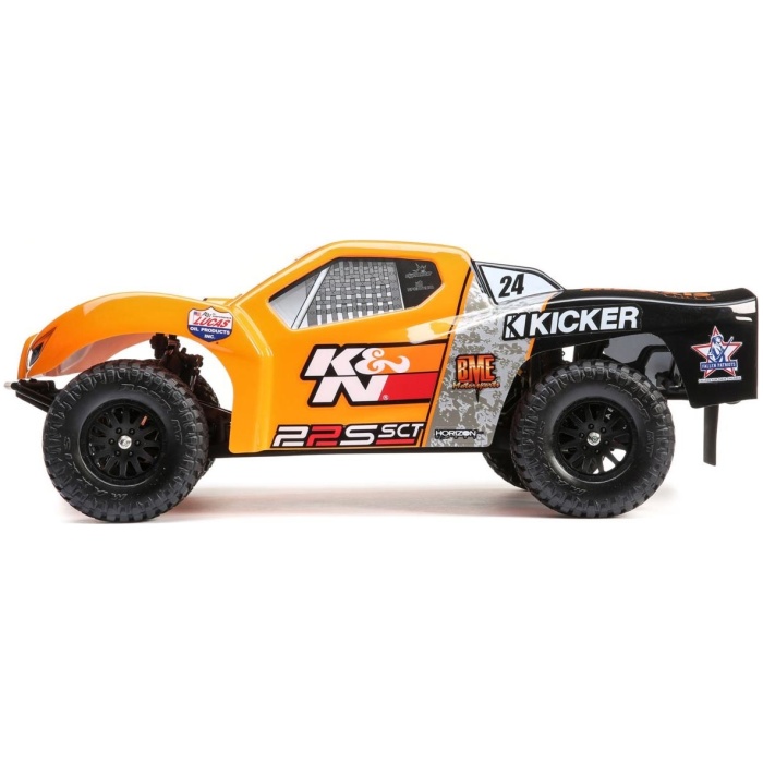 22S K&N SCT 1/10 Short Course Brushless AVC 2WD RTR LOSI - Image 1
