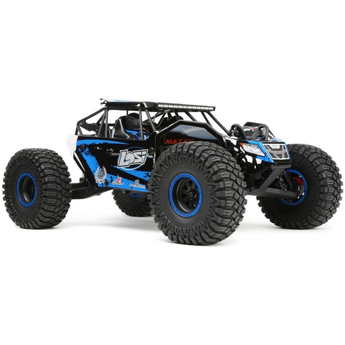 Rock Rey 1/10 Rock Racer Brushless AVC 4WD Blue RTR LOSI - Image 1